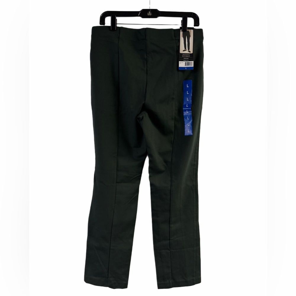 NWT Banana Republic Ponte Pull On Pants Size Large Color Green